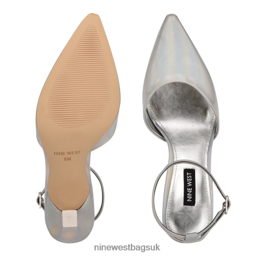 Nine West Shaply Pointy Toe Ankle Strap Pumps RFX40B1210 - Nine West Sandals UK