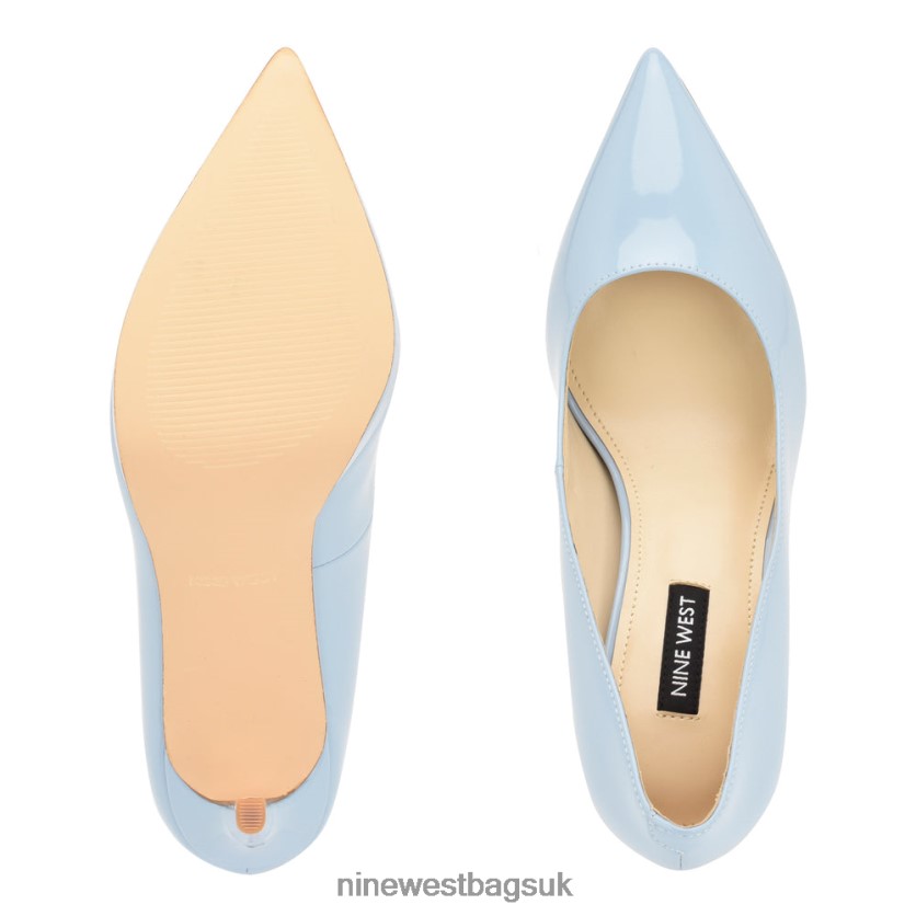 Nine West Shelbe Platform Pumps RFX40B1197 - Nine West UK Baby Blue Patent