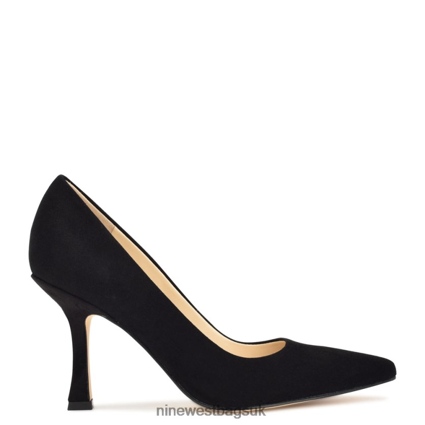 Nine West Sorts Pointy Toe Pumps RFX40B1192 - Nine West Bags UK Black Suede