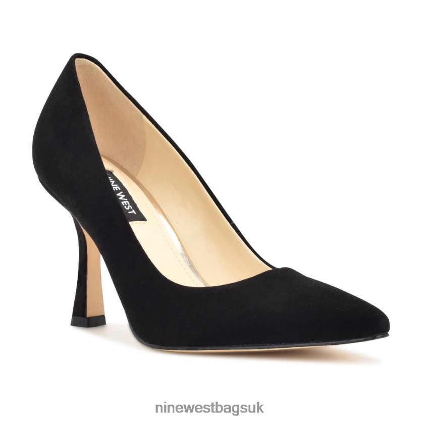Nine West Sorts Pointy Toe Pumps RFX40B1192 - Nine West Bags UK Black Suede