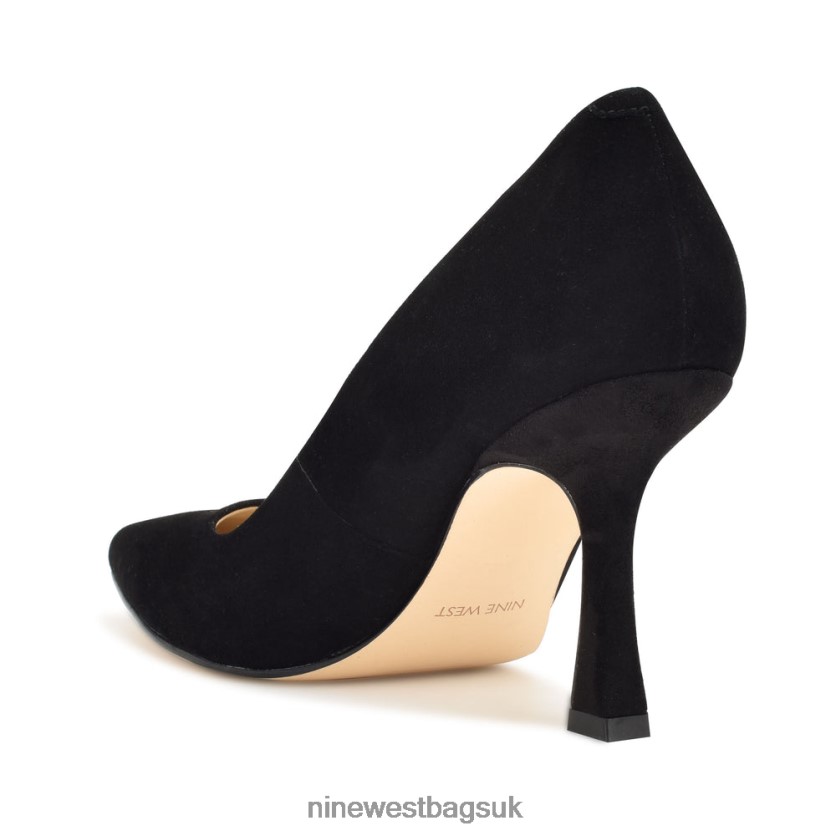 Nine West Sorts Pointy Toe Pumps RFX40B1192 - Nine West Bags UK Black Suede