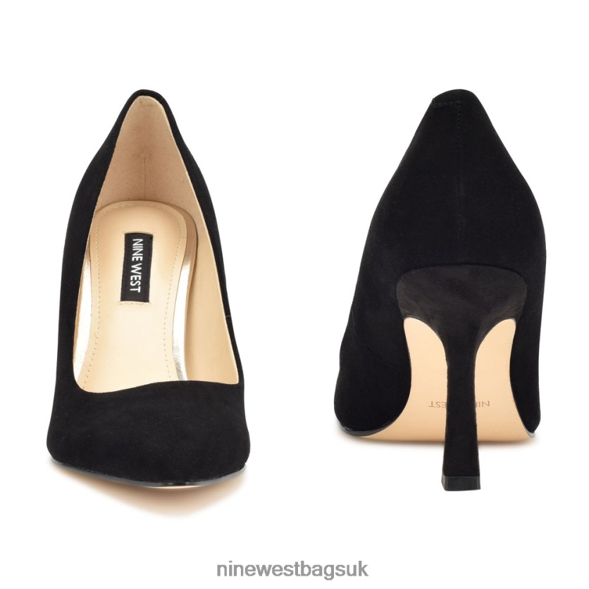 Nine West Sorts Pointy Toe Pumps RFX40B1192 - Nine West Bags UK Black Suede