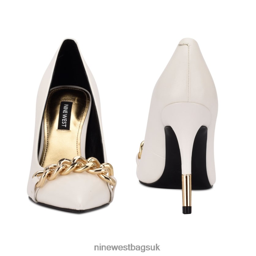 Nine West Balan Pointy Toe Pumps RFX40B2232 - Nine West Bags UK White