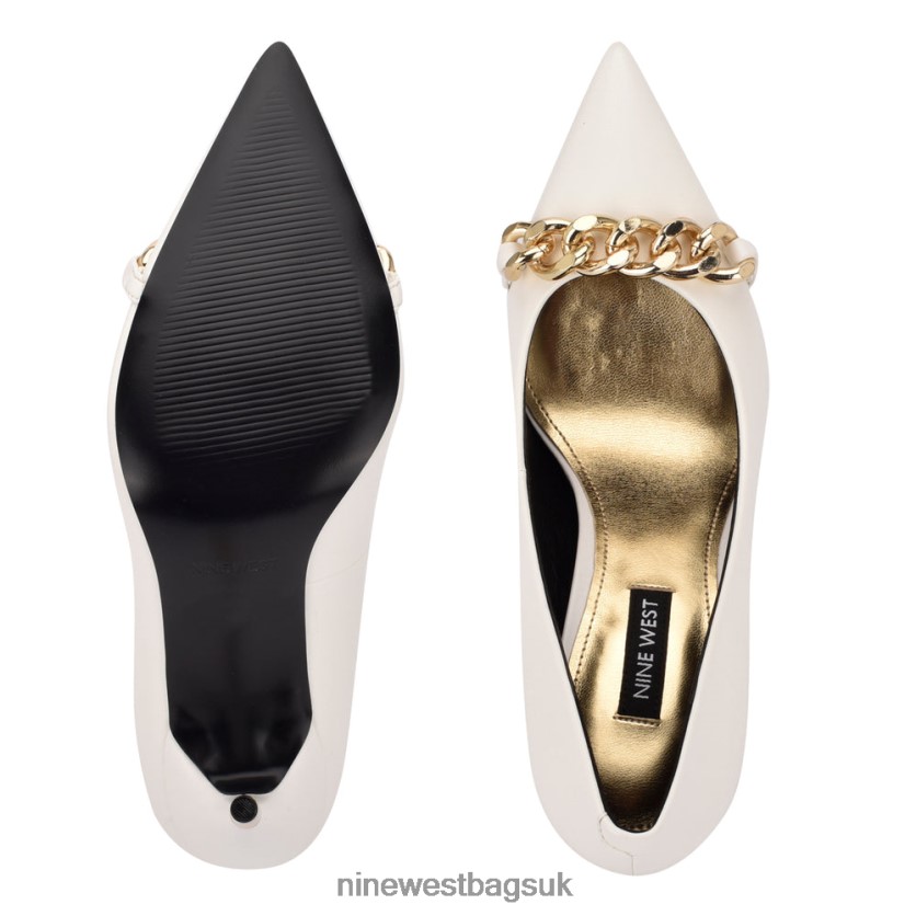 Nine West Balan Pointy Toe Pumps RFX40B2232 - Nine West Bags UK White