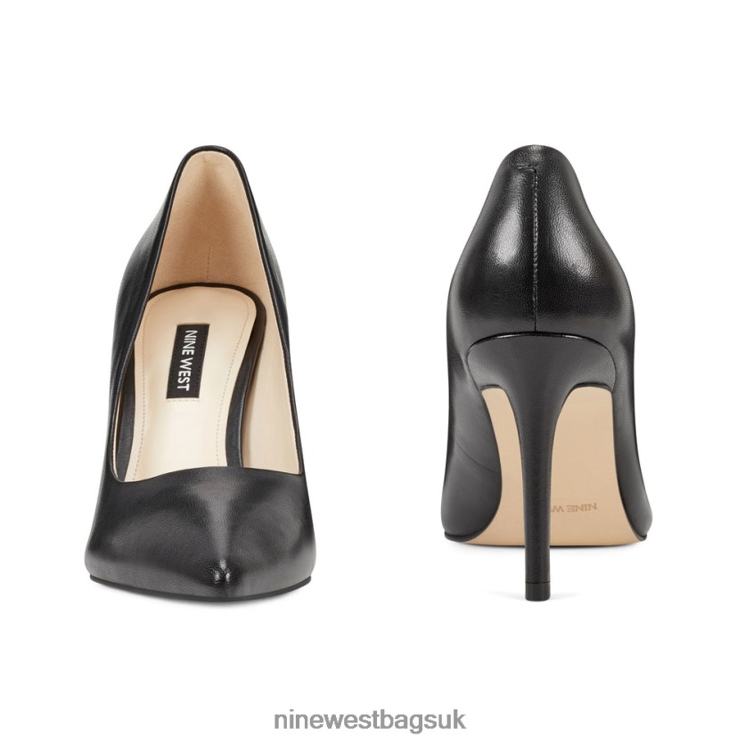 Nine West Ezra Pointy Toe Pumps RFX40B2365 - Nine West UK Black Leather