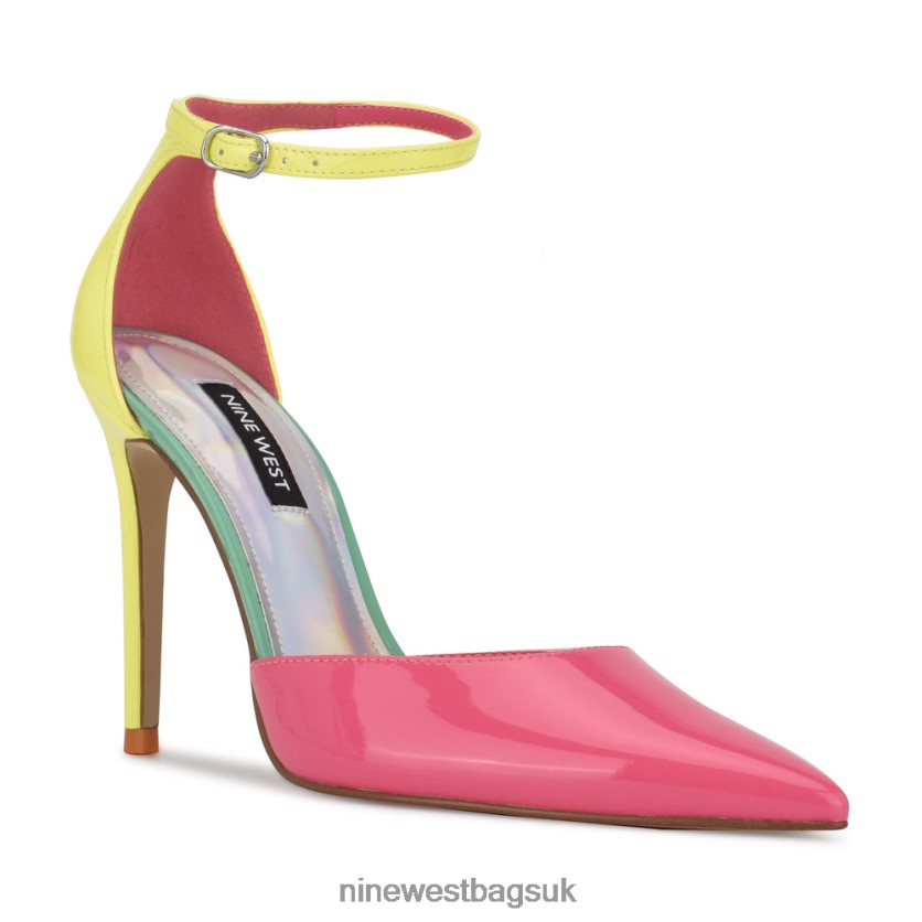 Nine West Faiz Pointy Toe Ankle Strap Pumps RFX40B2024 - Nine West Bags UK