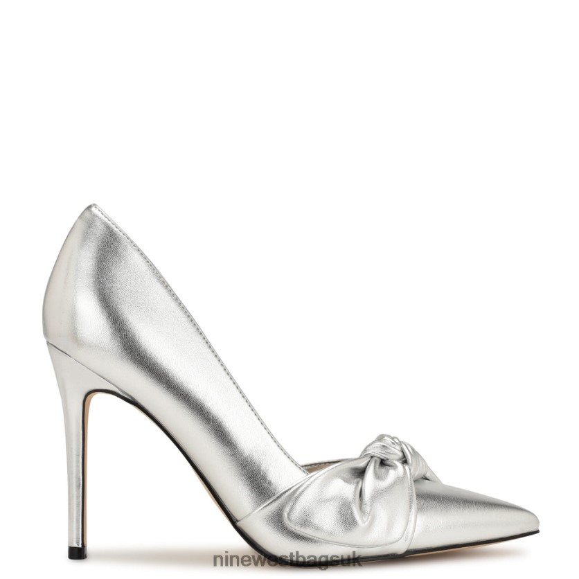 Nine West Fanz d'Orsay Pumps RFX40B1387 - Nine West UK Sale Silver