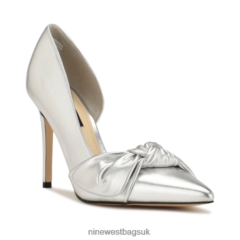 Nine West Fanz d\'Orsay Pumps RFX40B1387 - Nine West UK Sale Silver