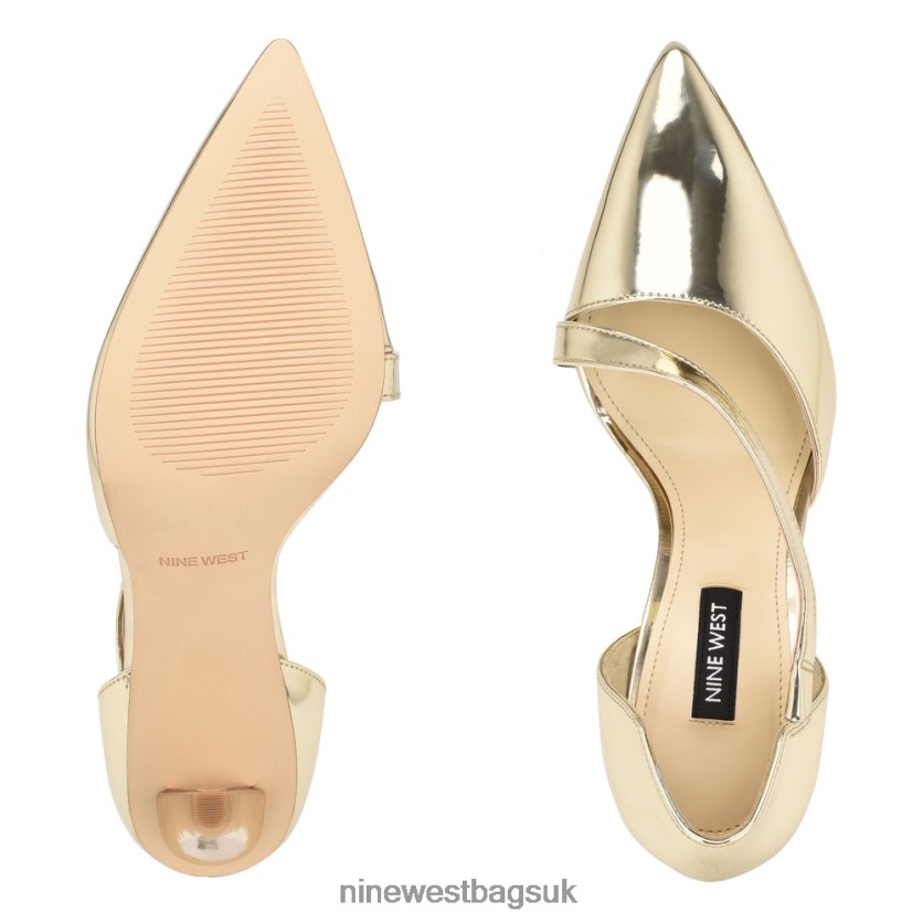 Nine West Flier Pointy Toe Pumps RFX40B1822 - Nine West Sandals UK Platino Mirror Metallic