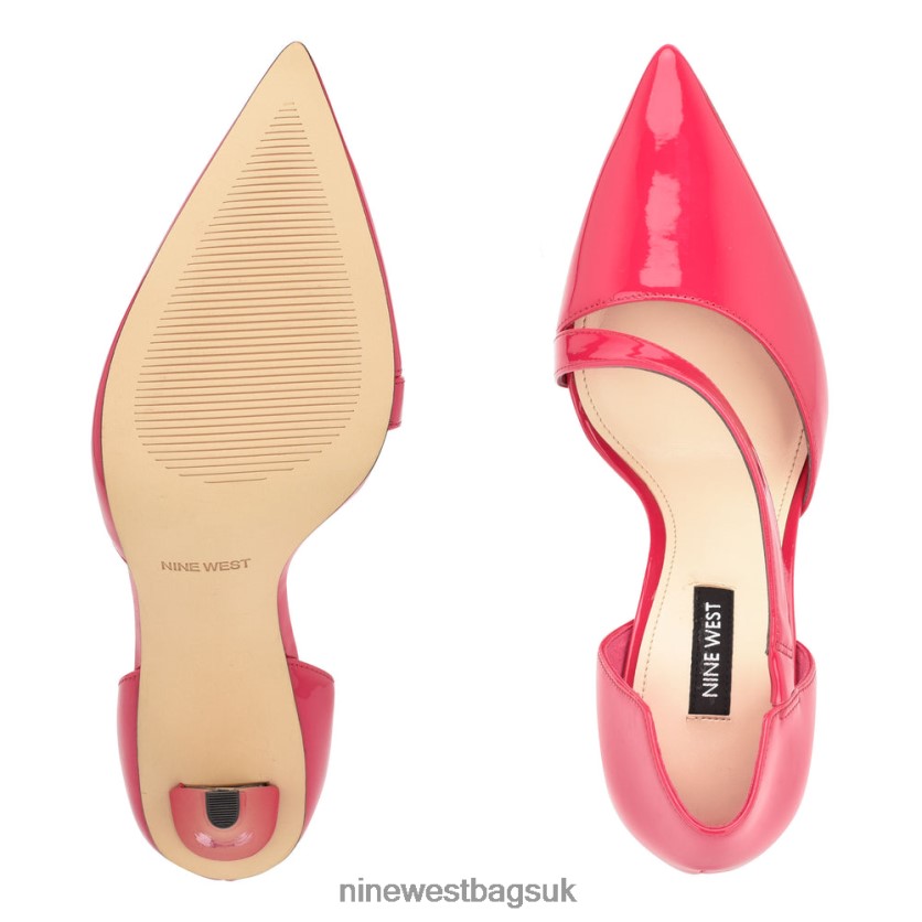 Nine West Flier Pointy Toe Pumps RFX40B904 - Nine West Bags UK Magenta Patent