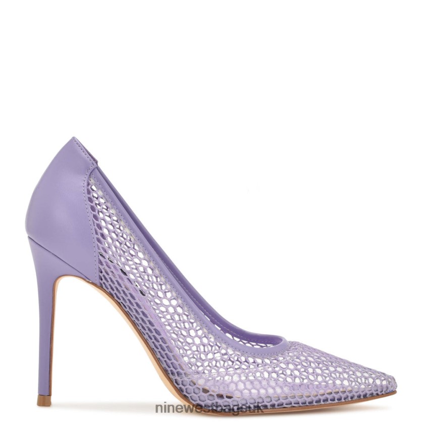 Nine West Flings Mesh Pumps RFX40B1403 - Nine West UK Sale Light Purple