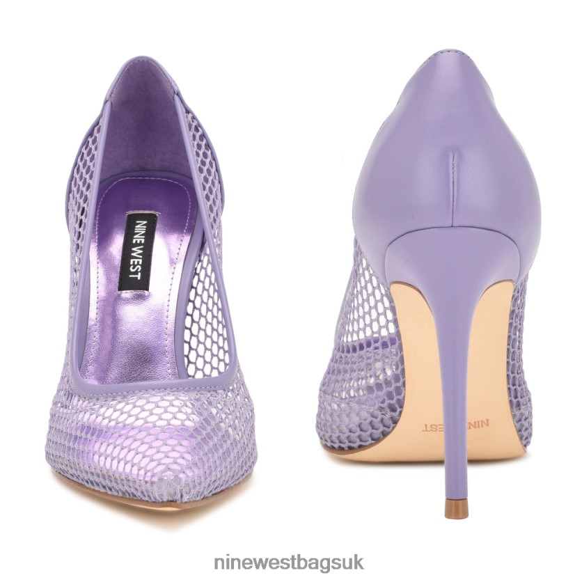 Nine West Flings Mesh Pumps RFX40B1764 - Nine West Bags UK Light Purple