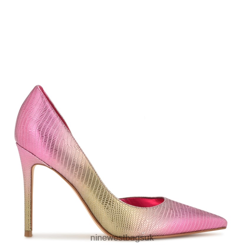 Pink Metallic Lizard