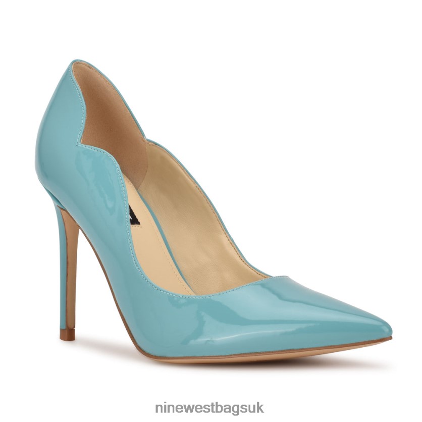 Nine West Foxy Pointy Toe Pumps RFX40B1617 - Nine West UK Vintage Blue