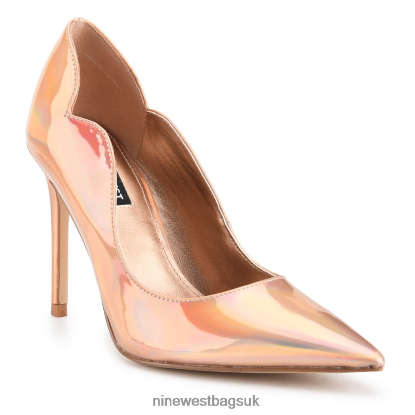 Nine West Foxy Pointy Toe Pumps RFX40B1618 - Nine West Sandals UK Beige Iridescent