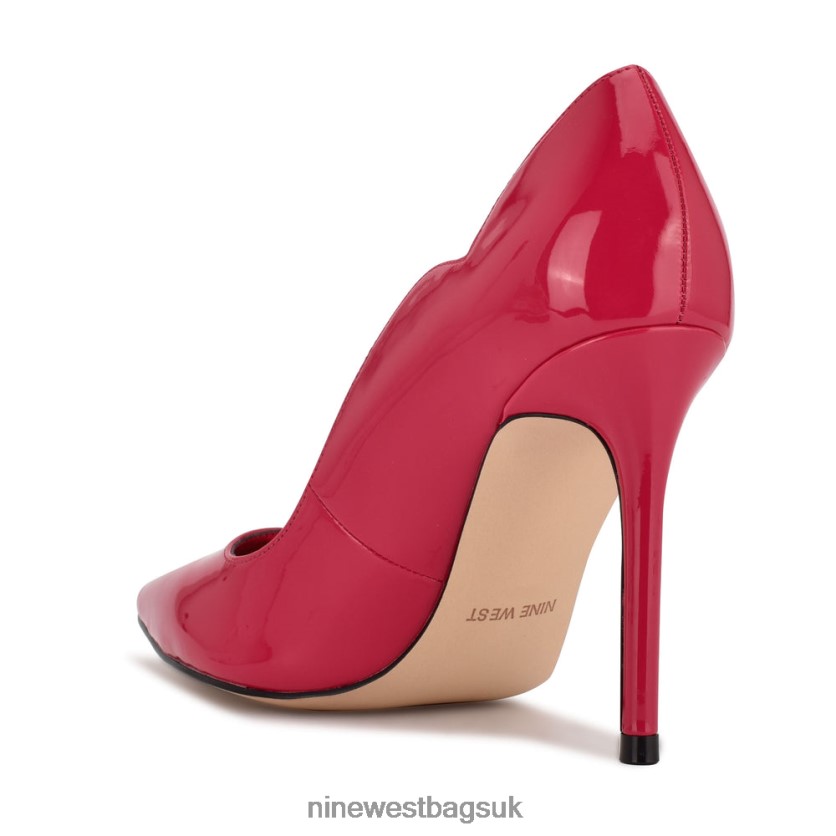 Nine West Foxy Pointy Toe Pumps RFX40B1662 - Nine West Sandals UK Magenta Patent