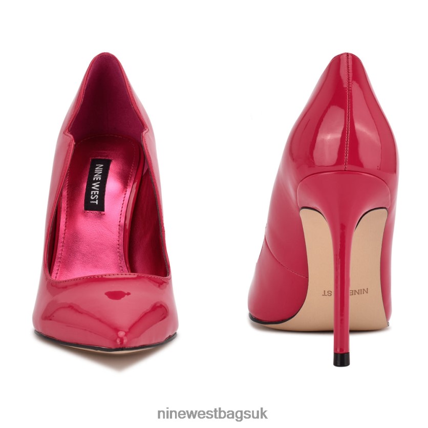 Nine West Foxy Pointy Toe Pumps RFX40B1662 - Nine West Sandals UK Magenta Patent
