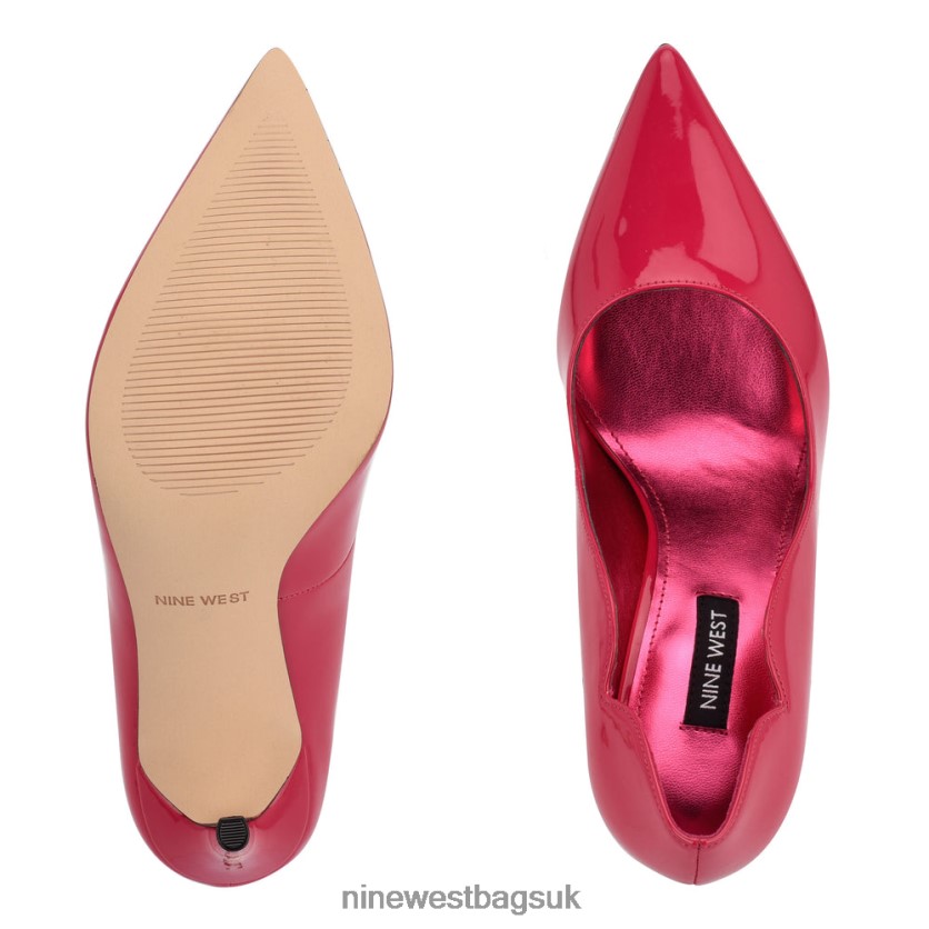 Nine West Foxy Pointy Toe Pumps RFX40B1662 - Nine West Sandals UK Magenta Patent
