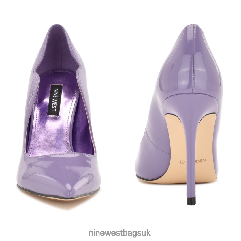 Nine West Foxy Pointy Toe Pumps RFX40B1665 - Nine West UK Purple Patent