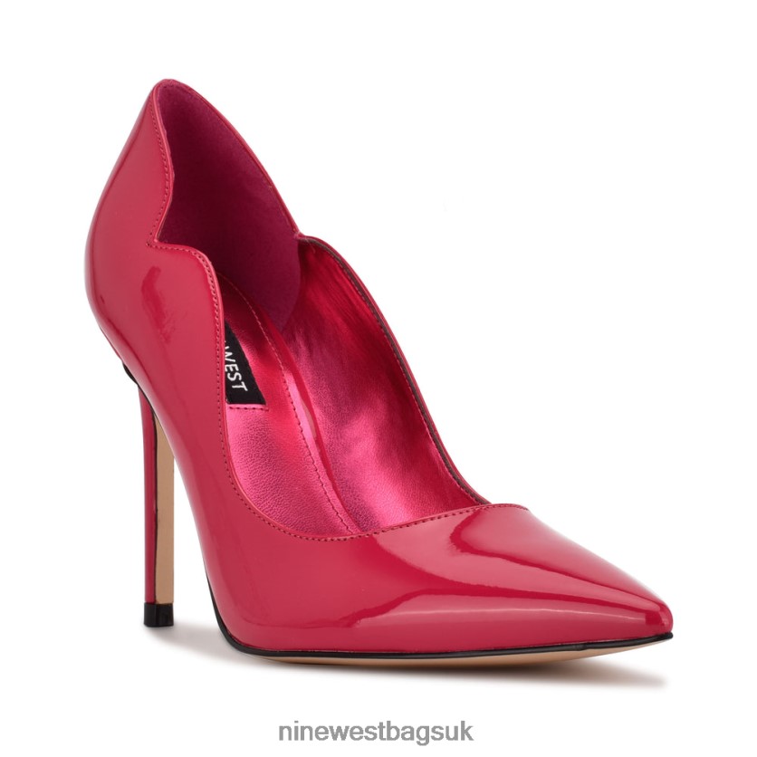 Nine West Foxy Pointy Toe Pumps RFX40B926 - Nine West Sandals UK Magenta Patent