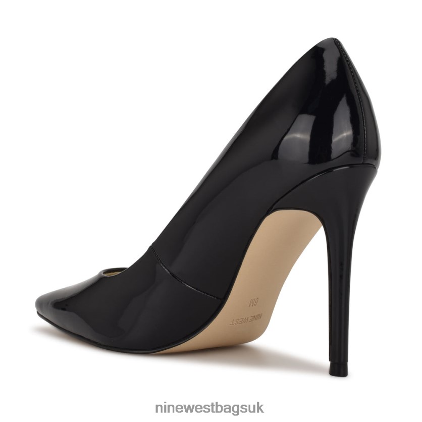 Nine West Fresh Pointy Toe Pumps RFX40B1445 - Nine West UK Black Patent