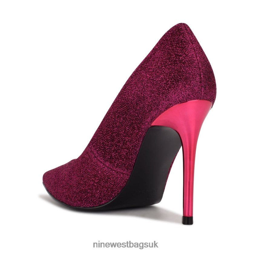 Nine West Fresh Pointy Toe Pumps RFX40B1585 - Nine West UK Medium Purple Glitter