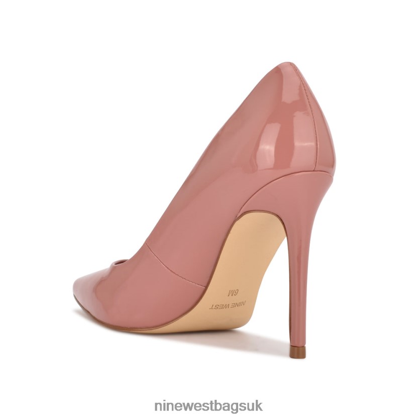 Nine West Fresh Pointy Toe Pumps RFX40B1609 - Nine West UK Dark Blush Patent