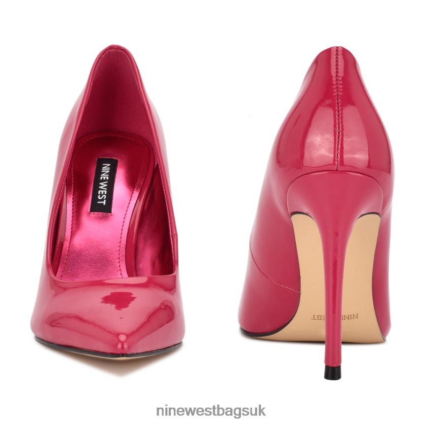 Nine West Fresh Pointy Toe Pumps RFX40B1616 - Nine West Bags UK Pink Patent
