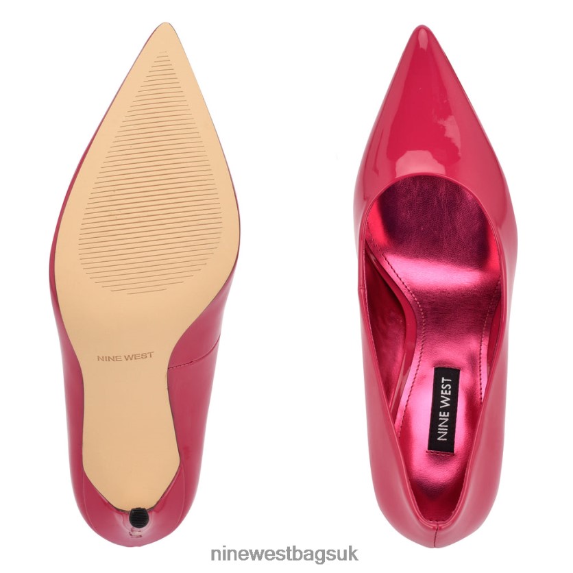Nine West Fresh Pointy Toe Pumps RFX40B1616 - Nine West Bags UK Pink Patent
