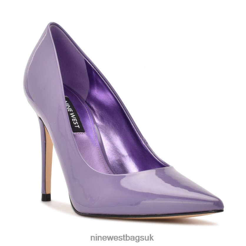 Nine West Fresh Pointy Toe Pumps RFX40B1622 - Nine West Sandals UK Purple Patent