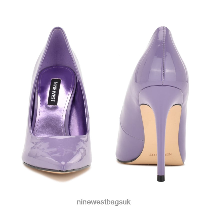 Nine West Fresh Pointy Toe Pumps RFX40B1622 - Nine West Sandals UK Purple Patent