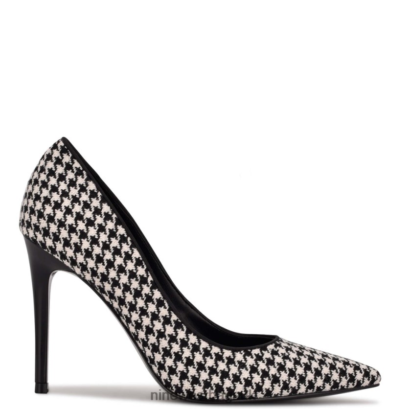 Black/White Houndstooth