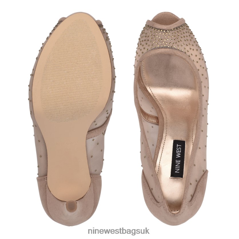 Nine West Hizzie Peep Toe Platform Pumps RFX40B1450 - Nine West Sandals UK