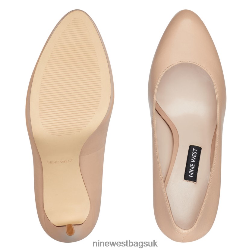 Nine West Quabree Platform Pumps RFX40B2364 - Nine West Bags UK Barely Nude Leather