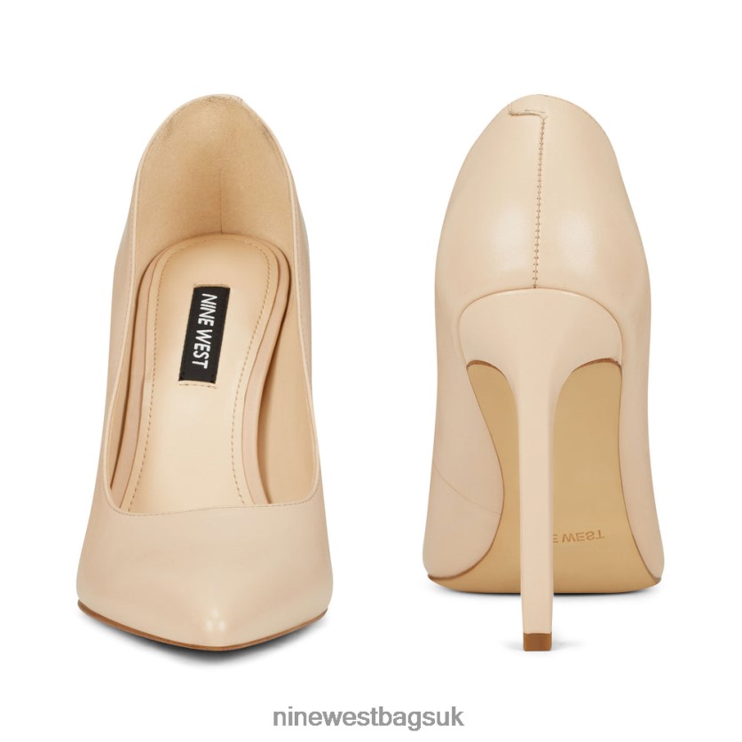 Nine West Tatiana Pointy Toe Pumps RFX40B1486 - Nine West Sandals UK Ivory Leather