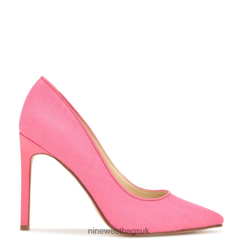 Nine West Tatiana Woven Pointy Toe Pumps RFX40B863 - Nine West UK Sale Pink