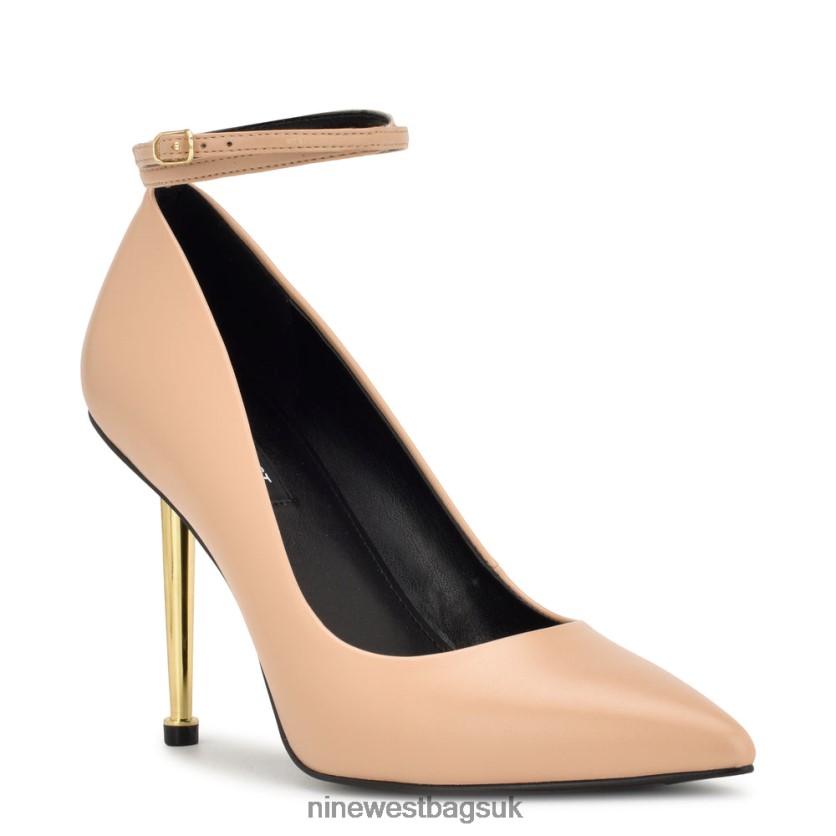 Nine West Trevs Ankle Wrap Pumps RFX40B1378 - Nine West Sandals UK Warm Blush