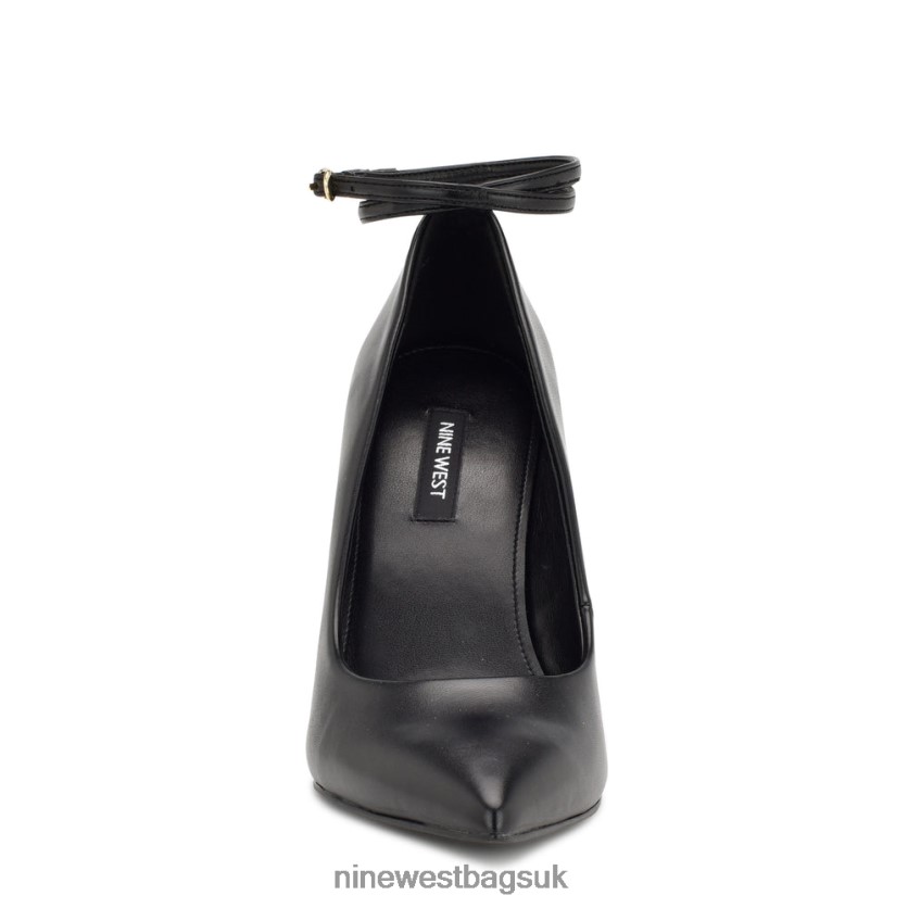 Nine West Trevs Ankle Wrap Pumps RFX40B1379 - Nine West UK Sale Black
