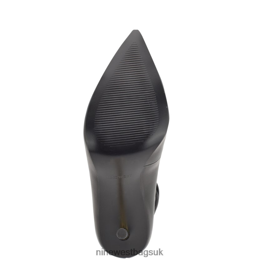 Nine West Trevs Ankle Wrap Pumps RFX40B1379 - Nine West UK Sale Black