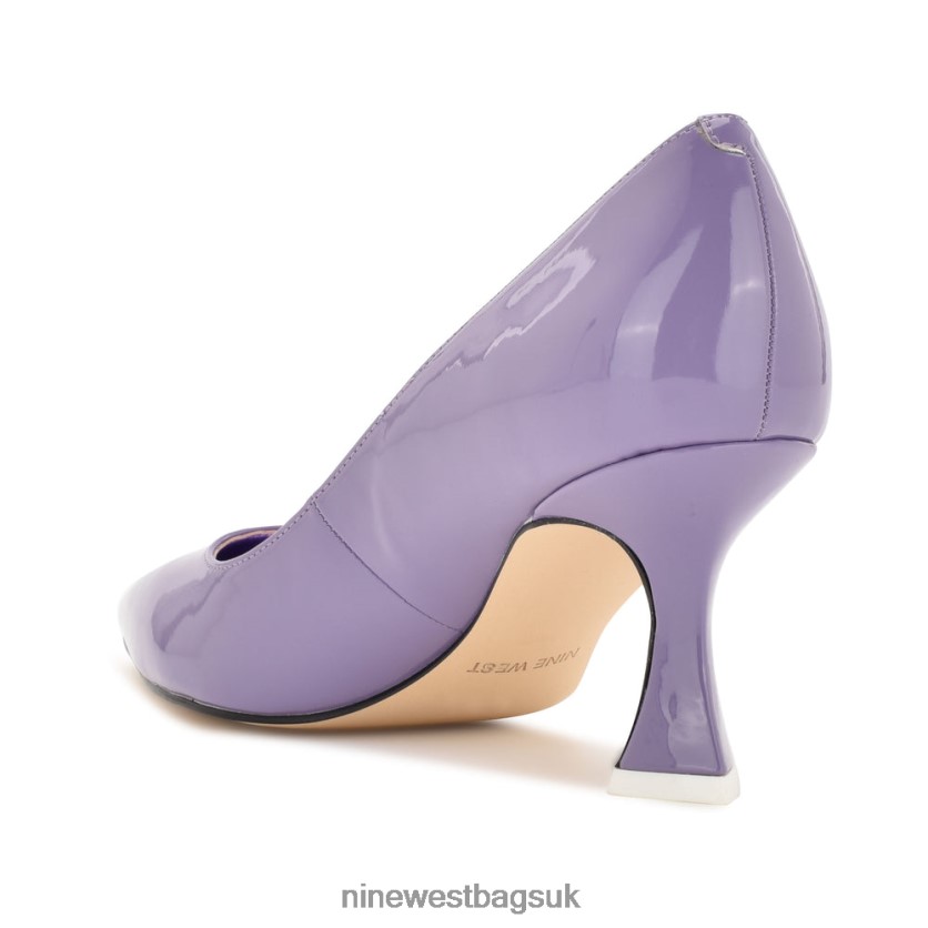 Nine West Workin Pointy Toe Pumps RFX40B2170 - Nine West Sandals UK Purple Patent