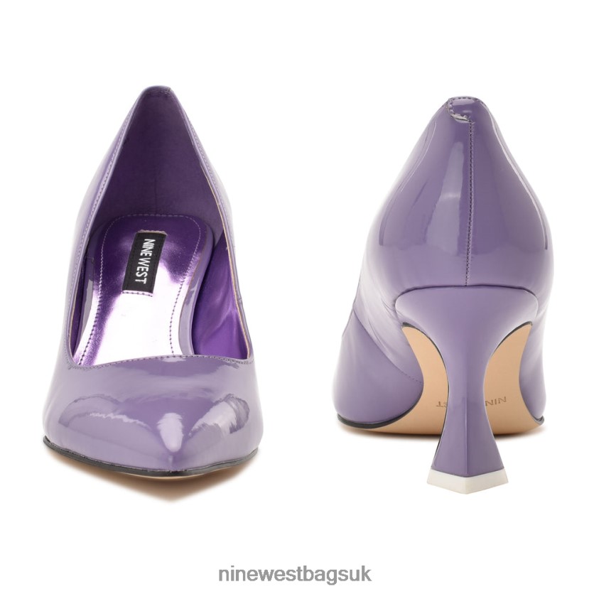Nine West Workin Pointy Toe Pumps RFX40B2170 - Nine West Sandals UK Purple Patent