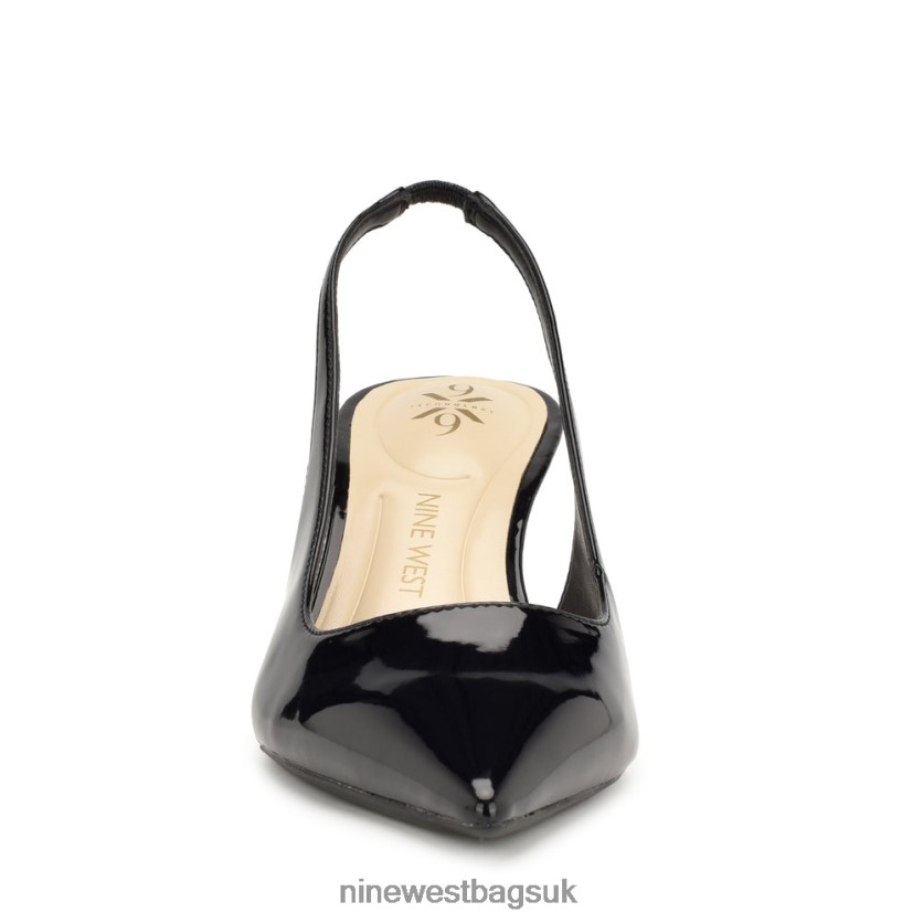 Nine West Kately 9x9 Slingback Pumps RFX40B1088 - Nine West Bags UK Jet Black