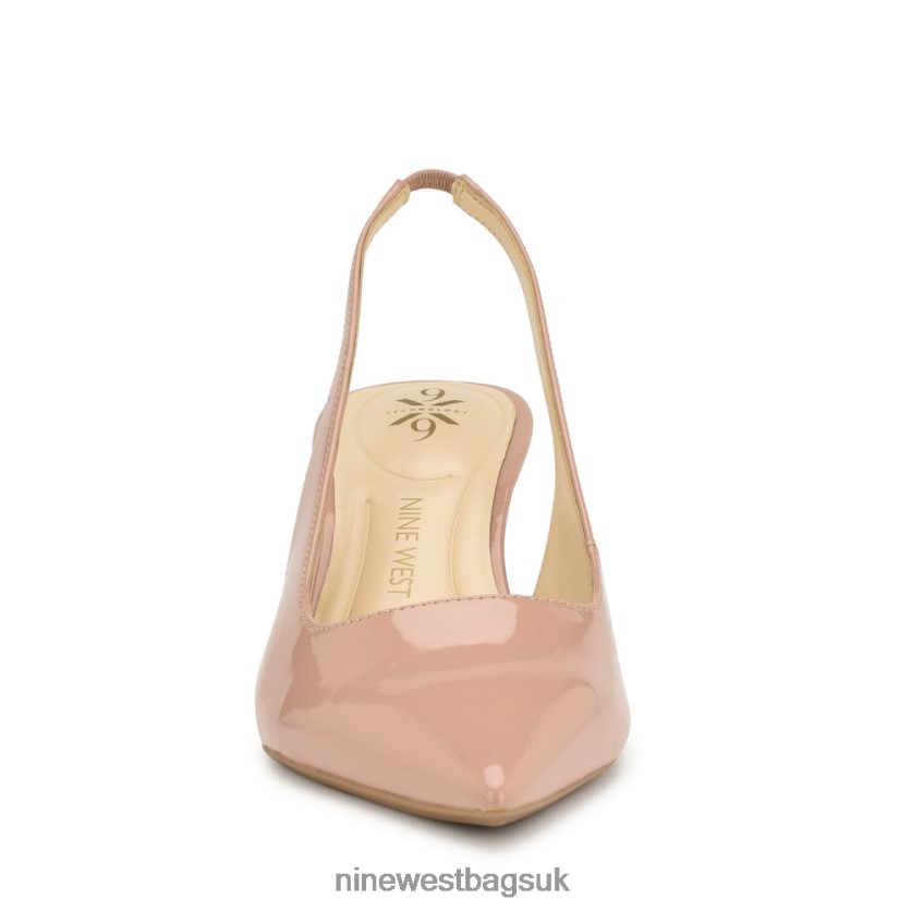 Nine West Kately 9x9 Slingback Pumps RFX40B1089 - Nine West UK Barely Nude Patent