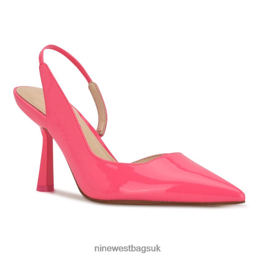 Nine West Mollie Pointy Toe Heeled Slingbacks RFX40B970 - Nine West Sandals UK Miami Pink