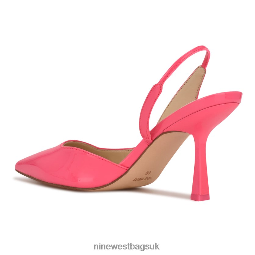 Nine West Mollie Pointy Toe Heeled Slingbacks RFX40B970 - Nine West Sandals UK Miami Pink