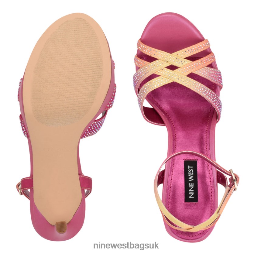 Nine West Gobig Platform Sandals RFX40B1050 - Nine West Sandals UK