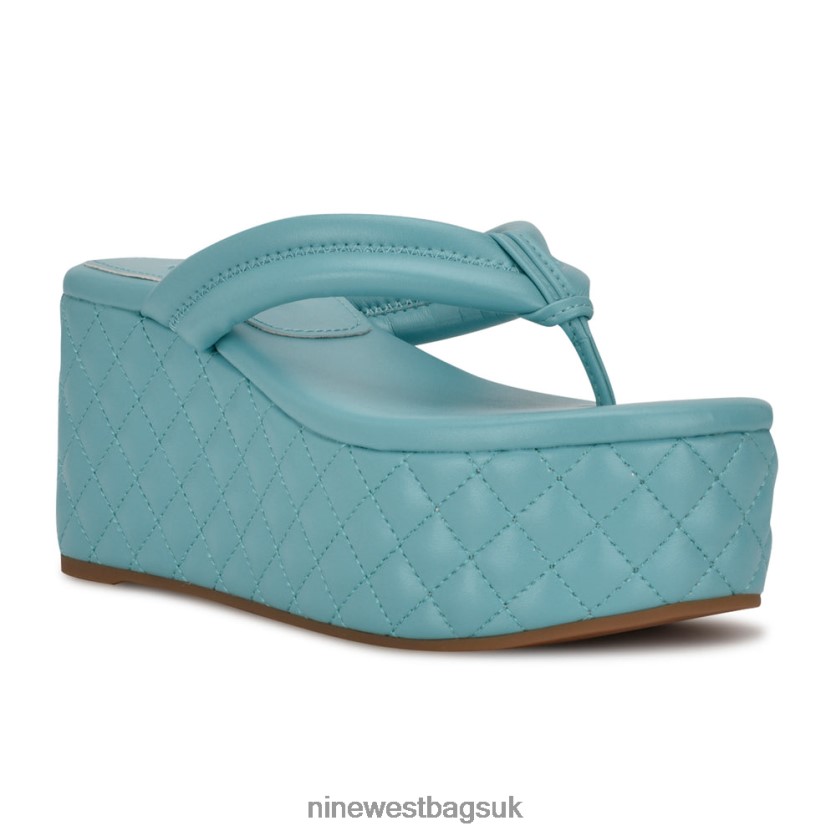 Nine West Newya Platform Thong Sandals RFX40B961 - Nine West UK