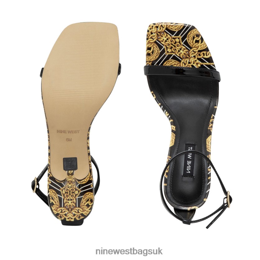 Nine West Yess Ankle Strap Sandals RFX40B2912 - Nine West UK Sale