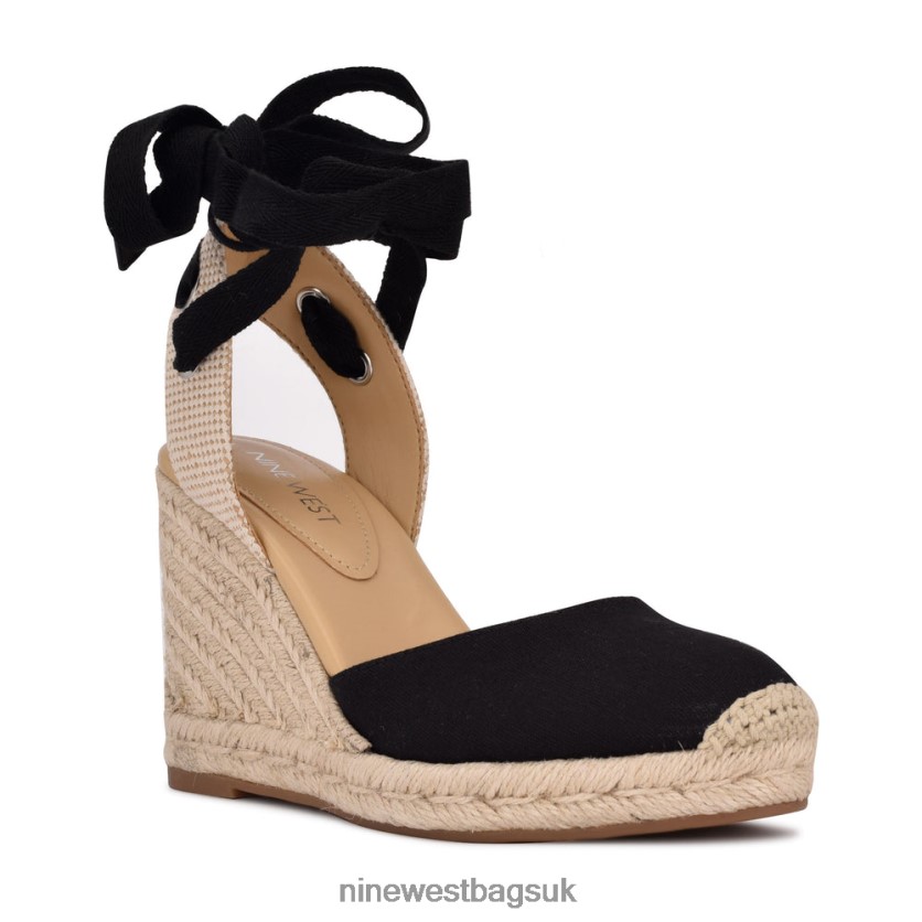 Nine West Friend Ankle Wrap Espadrille Wedge Sandals RFX40B793 - Nine West UK