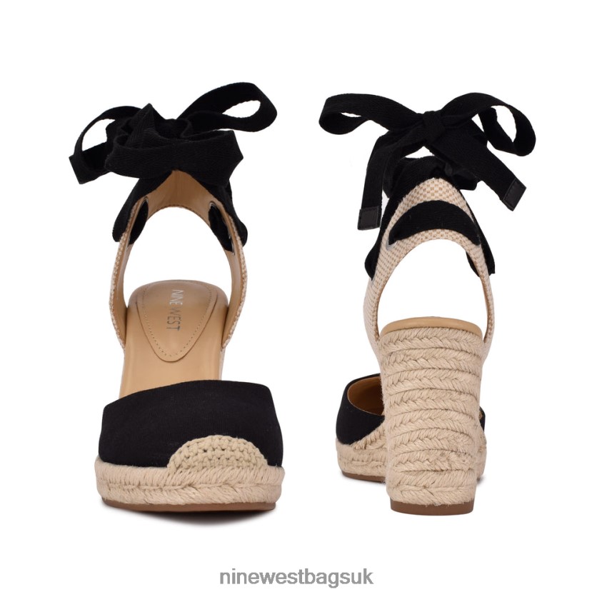 Nine West Friend Ankle Wrap Espadrille Wedge Sandals RFX40B793 - Nine West UK
